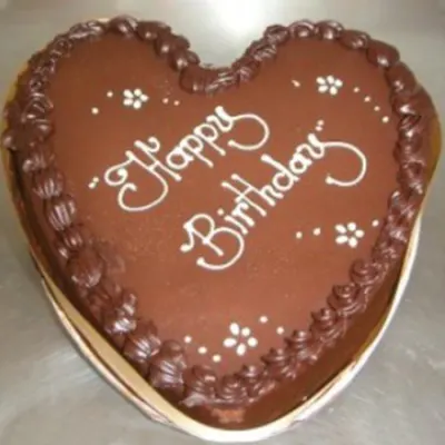 Heart Shape Boston Mud Cake