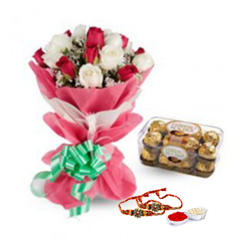 Royalty In Red & White Collection - Rakhi Special 