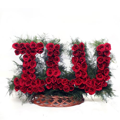 3 Magical Word Flower Arrangement