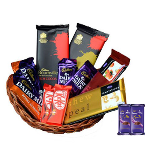 Magic Celebrations Special Chocolate Hamper - Silk Combo