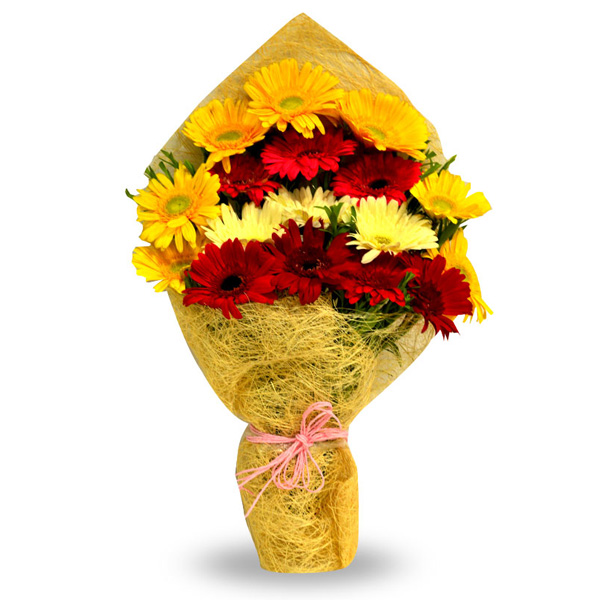 Bunch of Lovely Gerberas Flower