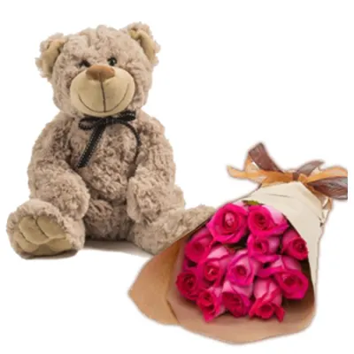 Dark Pink Roses Combo III