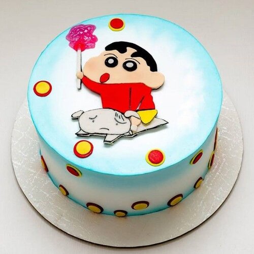 Shinchan Poster Cake