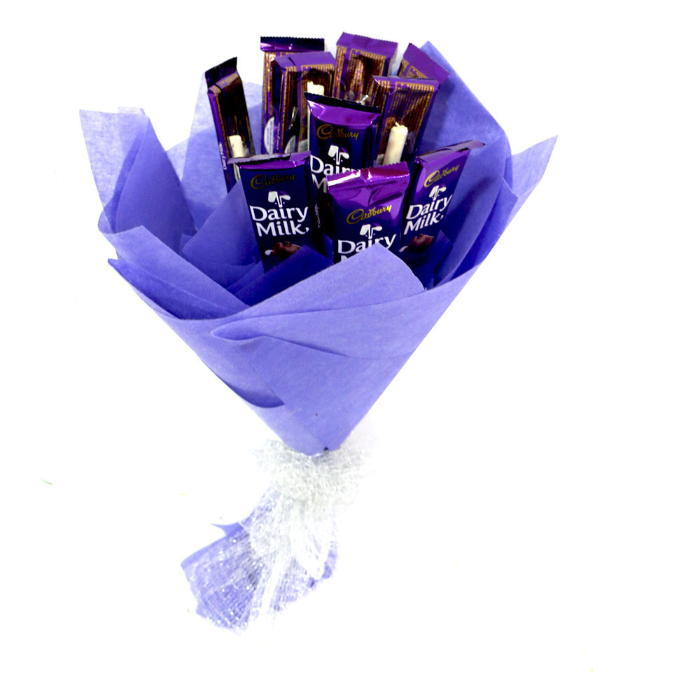 Bunch of 10 Dairy Milk Chocolate