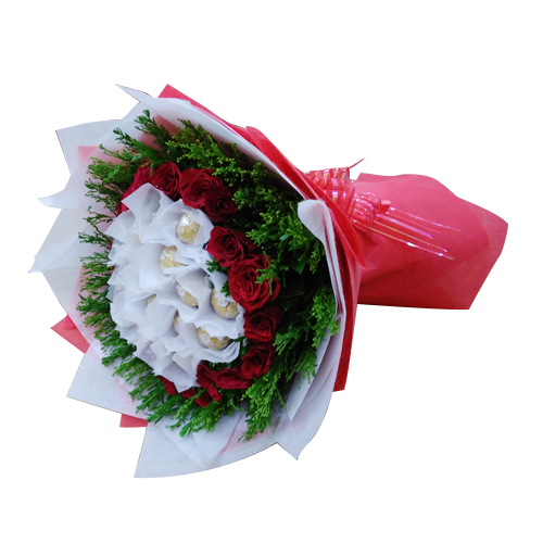Dignified Love Chocolate Bouquet