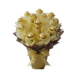 Heart-warming Chocolate Bouquet