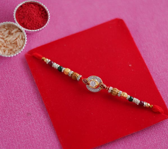 Colorful Stone Rakhi