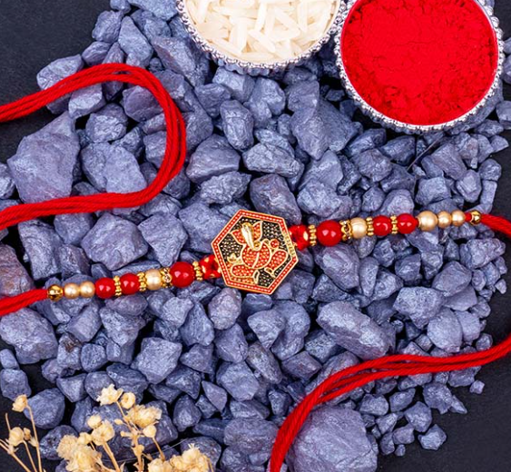Designer Ganesha Rakhi