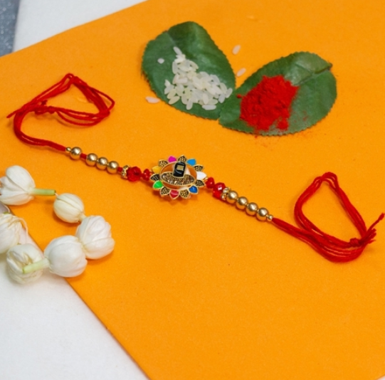 Shiv Shankar Blessings Rakhi for Loving Brother