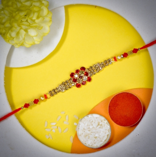 Signature AD Gem Rakhi for Dear Brother