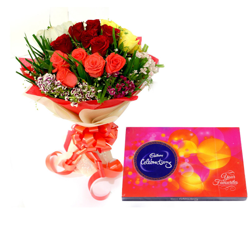 Roses & Chocolate Combo