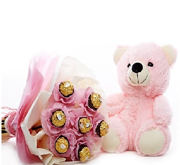 Chocolate & Teddy Combo