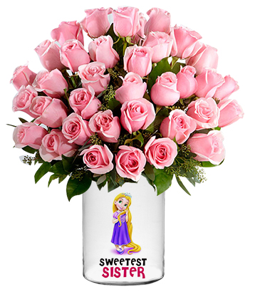 Amazing Pink Personalized Vase