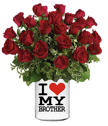 Amazing Roses Personalized Vase