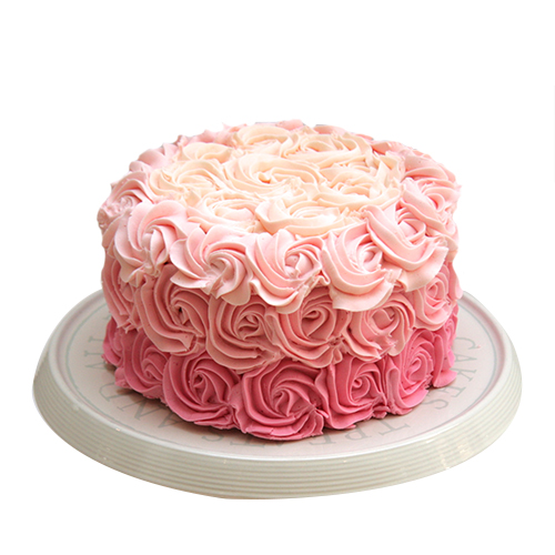 Delectable Rose Cake - 1 Kg