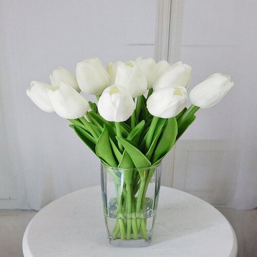 Mystic White Tulips Flower